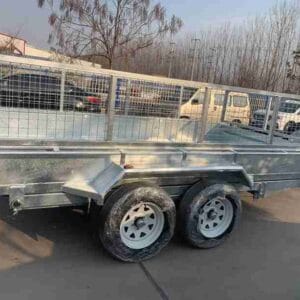 sturdy metal trailer